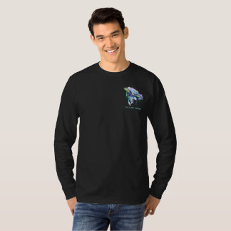 Camiseta DERRAMAR de ÓLEO 2021 Unisex Long Sleeve em Aqua S