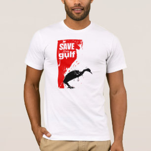 Camiseta Derramar de óleo do golfo