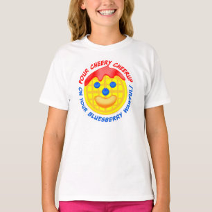 Camiseta "Derrame Cheerup animador em seu Bluesberry