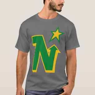 Camiseta Derrame Minnesota North Stars Hockey 1991