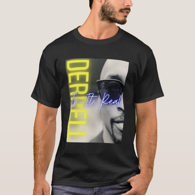 Camiseta Derrell É Um Verdadeiro Promo Merchandise (Frente)