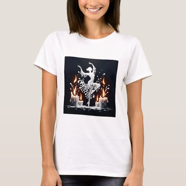 Camiseta Derreter Dançarino de Flamenco (Frente)