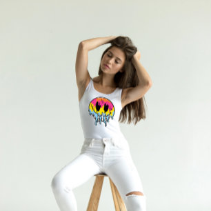 Camiseta Derreter o Trippy Smiley Skull