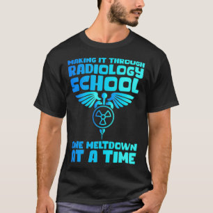 Camiseta Derretimento da Escola de Radiologia de Graduação