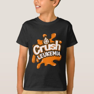 Camiseta Derrote a Leucemia Conscientização Cura Câncer no 