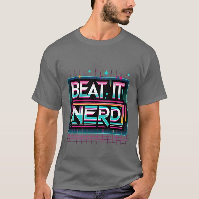 Camiseta Derrote isso Amiga nerd (Frente)