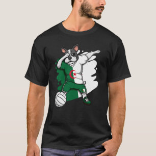 Camiseta Derrubando o Bulgue Francês Argélia Vidro de Volei