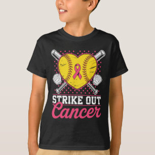 Camiseta Derrubar o Câncer de Mama Conscientização Softll R