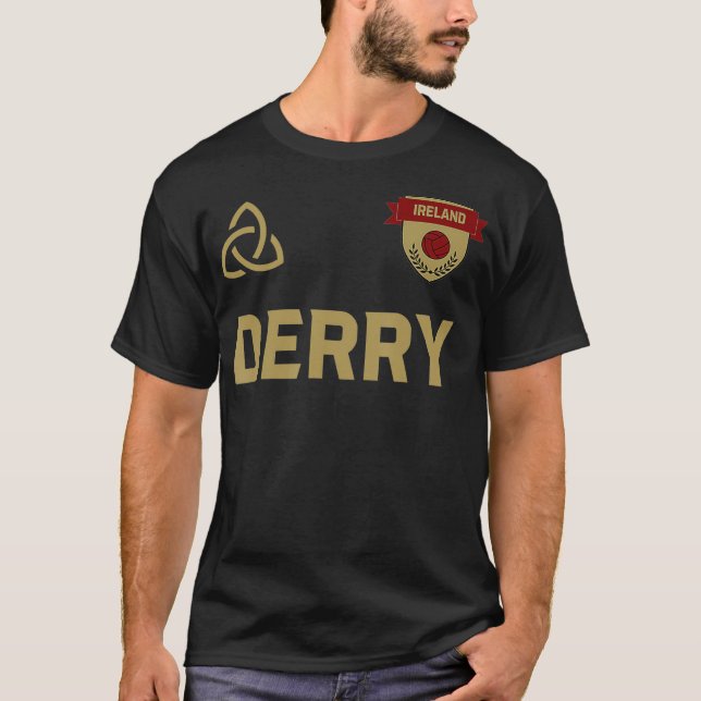 Camiseta Derry Gaelic Jersey (Frente)