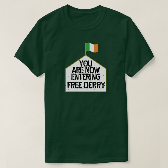 CAMISETA DERRY LIVRE (Frente do Design)