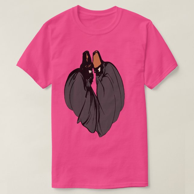 Camiseta Dervish Mystical Irmandade Negra (Frente do Design)