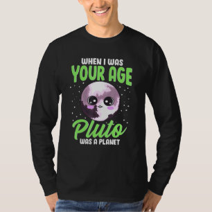 Camiseta Des da Piada do Plutão Relacionada ao Planeta Anão