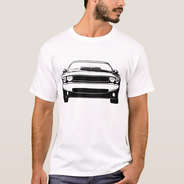 Camiseta Desafiador de Dodge (Frente)