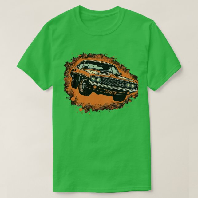 Camiseta Desafiador Dodge 1 (Frente do Design)
