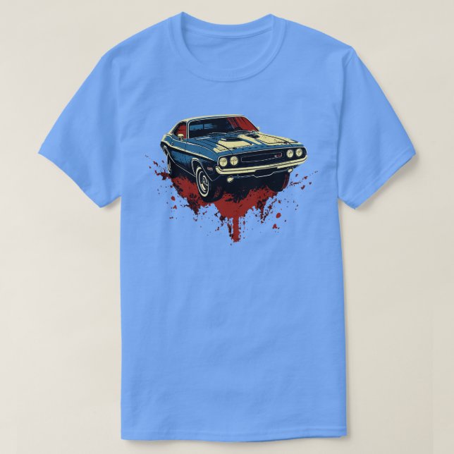 Camiseta Desafiador Dodge 2 (Frente do Design)