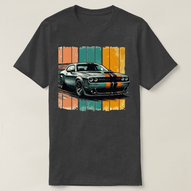 Camiseta Desafiador Dodge 3 (Frente do Design)