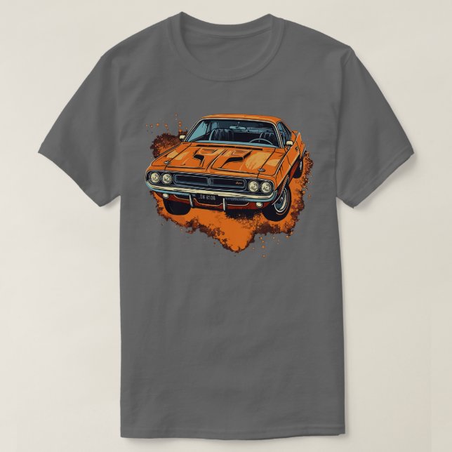 Camiseta Desafiador Dodge 3 (Frente do Design)
