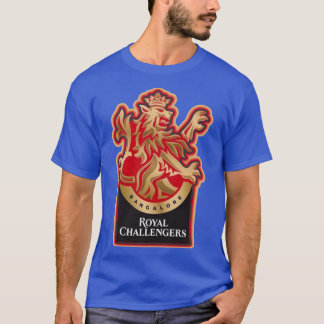 Camiseta Desafiadores reais do IPL RCB Banglore Vermelho