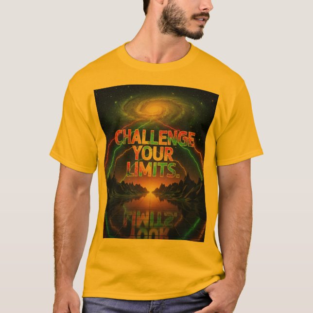 Camiseta Desafie seus limites (Frente)