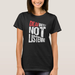 Camiseta Desafinidade do Orgulho Surdo Sem Ouvir