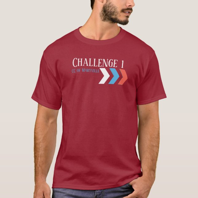 Camiseta Desafio 1 de Conversações Clássicas Personalizávei (Frente)