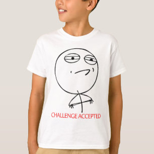 CAMISETA DESAFIO ACEITADO