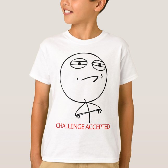 CAMISETA DESAFIO ACEITADO (Frente)