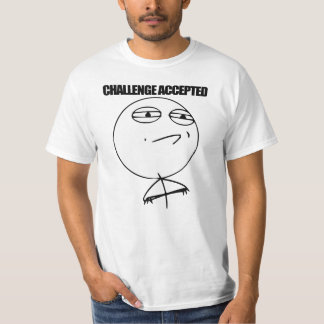 Camiseta Desafio aceitado