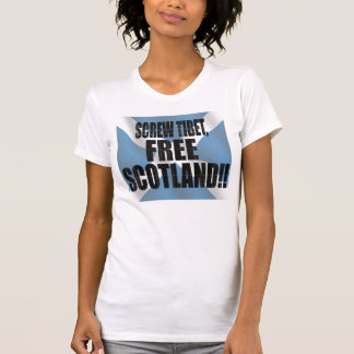 Camiseta Desafio ao cuidado, SCOTLAND LIVRE!!