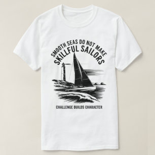 Camiseta Desafio de Cotação Náutica constrói Caráter
