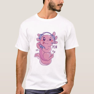 Camiseta Desafio de Jogo do Axolote Explosão