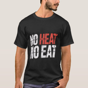 Camiseta Desafio do Amante de Chili Apimentado Sem Calor Se