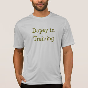 Camiseta Desafio Dopey no treinamento