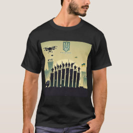 Camiseta Desafio em Kiev Skyline