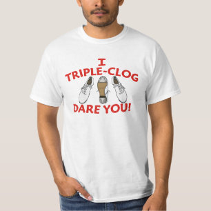 Camiseta Desafio que divertido da obstrução triplicar-se de