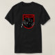 Camiseta Desajuste dos homens de Jungleup/logotipo (Frente do Design)
