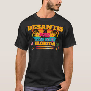 Camiseta DeSantis 2022 Flamingo DeSantis para o Governador