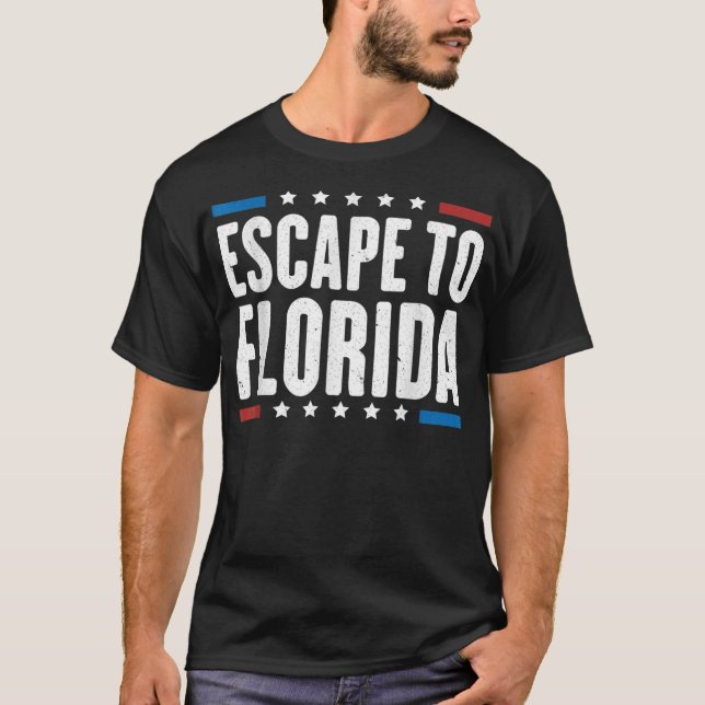 Camiseta Desantis 2024 Faça a América ser a Flórida (Frente)