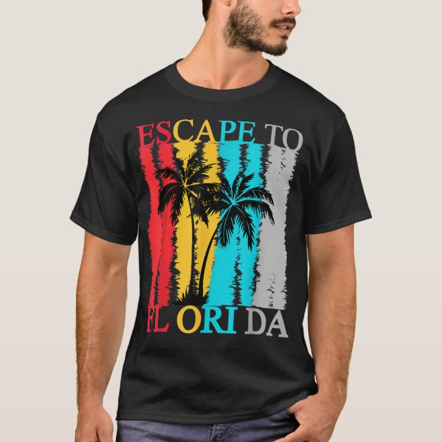 Camiseta Desantis 2024 Faça a América ser a Flórida (Frente)