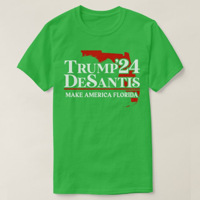 Camiseta DeSantis 2024 Florida (Frente do Design)