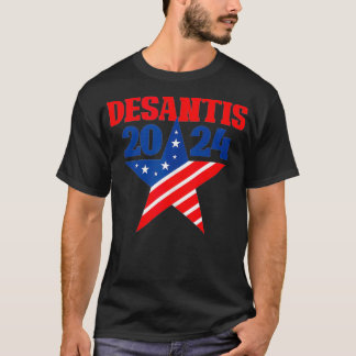 Camiseta Desantis 2024, Governador da Flórida - Estrela da 