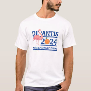 Camiseta Desantis 2024 Make America Flamingo