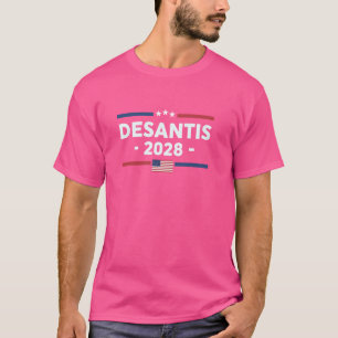 Camiseta Desantis 2028 Ron Desantis 2028 Presidente Eleição
