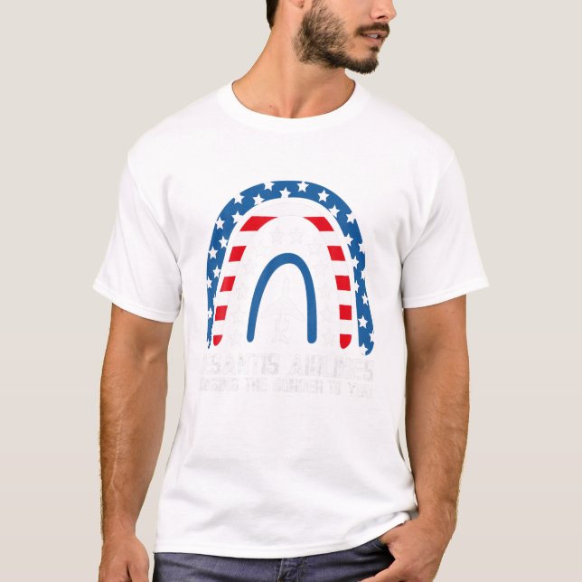 Camiseta Desantis Airlines Blue (Frente)