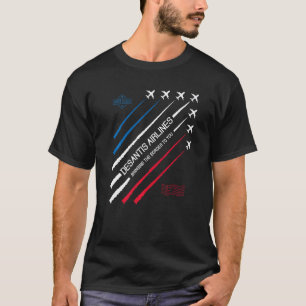 Camiseta DeSantis Airlines Meme Política DeSantis