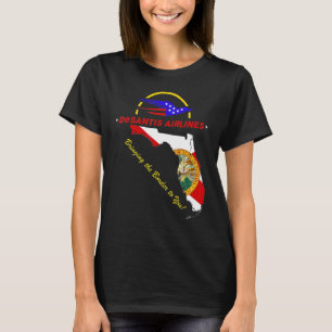 Camiseta DeSantis Airlines Meme Político Ron De Santis 6
