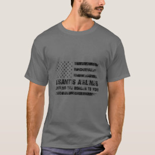Camiseta Desantis Airlines Trazendo A Fronteira Para Você