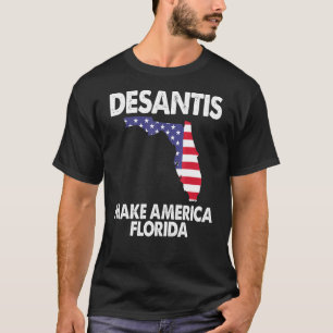 Camiseta Desantis Make America Florida