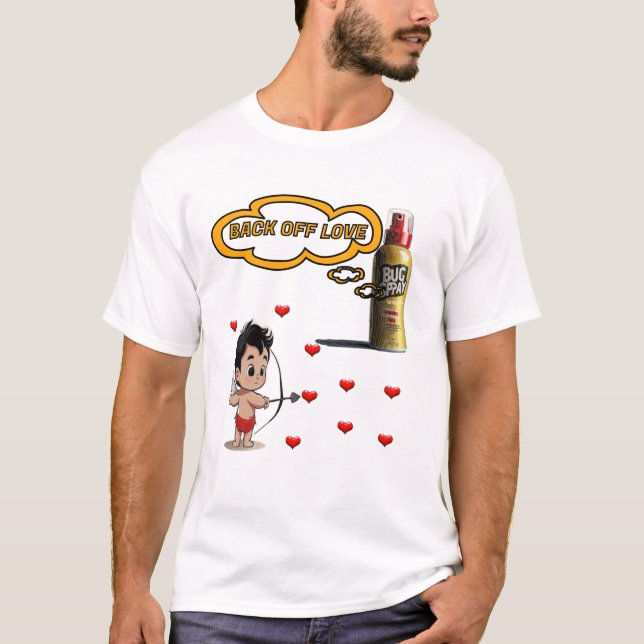 Camiseta desaparecer o amor (Frente)