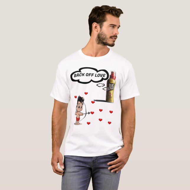 Camiseta desaparecer o amor (Frente Completa)
